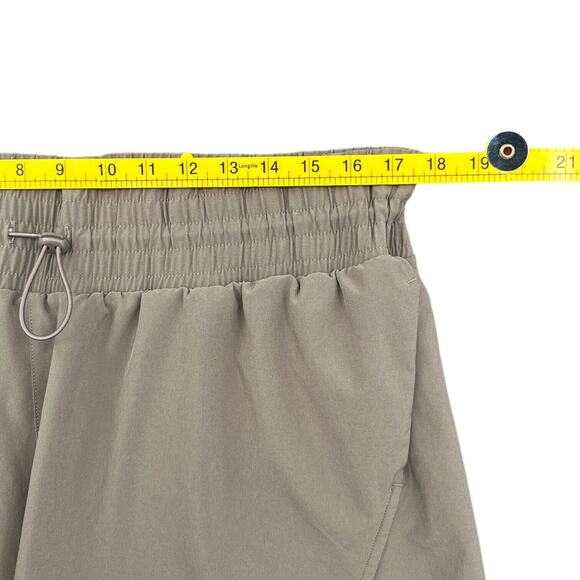 All in Motion Taupe Elastic Waist Drawstring Comfortable Shorts Womens Large - Picture 6 of 8